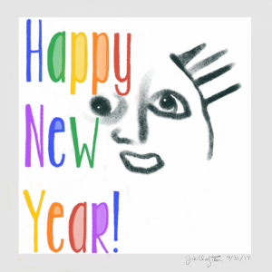 Happy New Year! - by Gabi Clayton, 12-31-2017