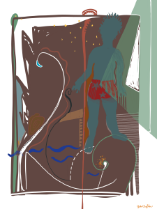 Midvale Red Diaper Baby - by Gabi Clayton, 04-13-2019